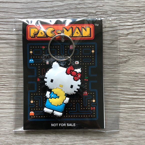 Sanrio Other Comic Con 27 Sanrio Hello Kitty Pacman Keychain Poshmark